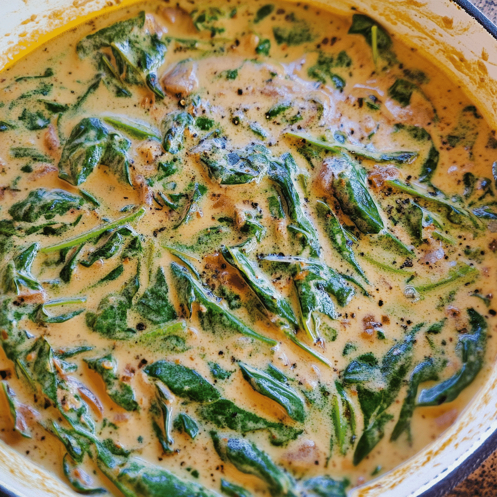 Creamy Spinach Delight