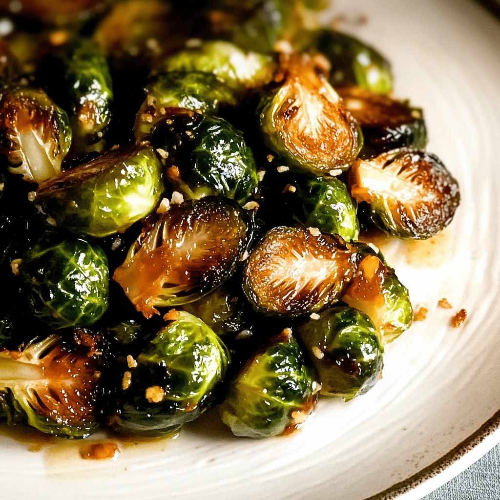 Longhorn-style Brussels sprouts served