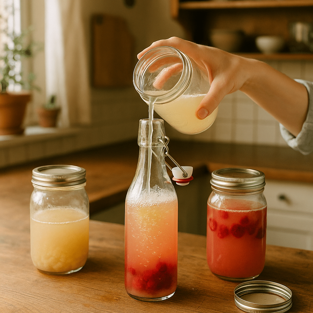 Using ginger bug in homemade soda