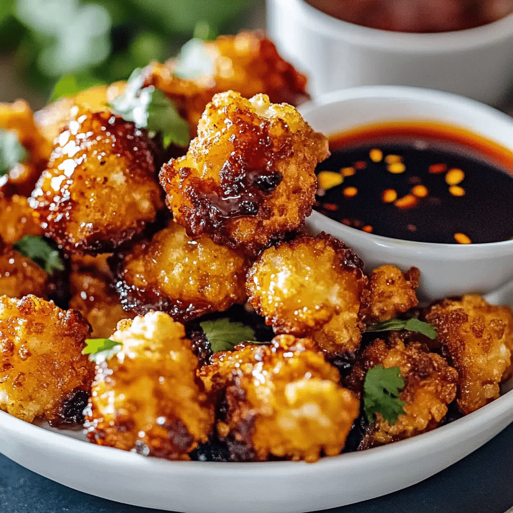 Hot Honey Popcorn Chicken Bites – Crispy, Sticky, and Irresistible