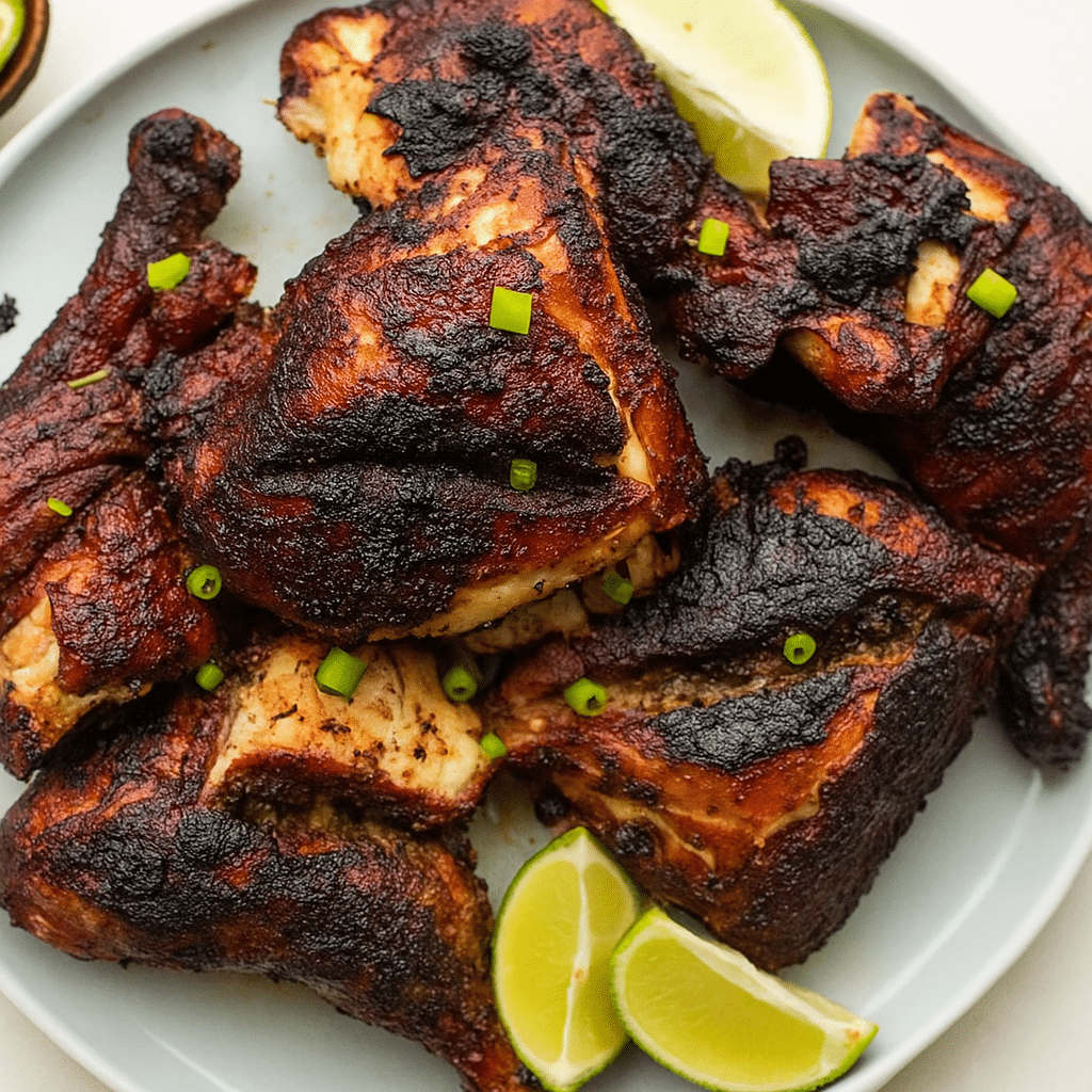 serving jerk chicken recipe oven
