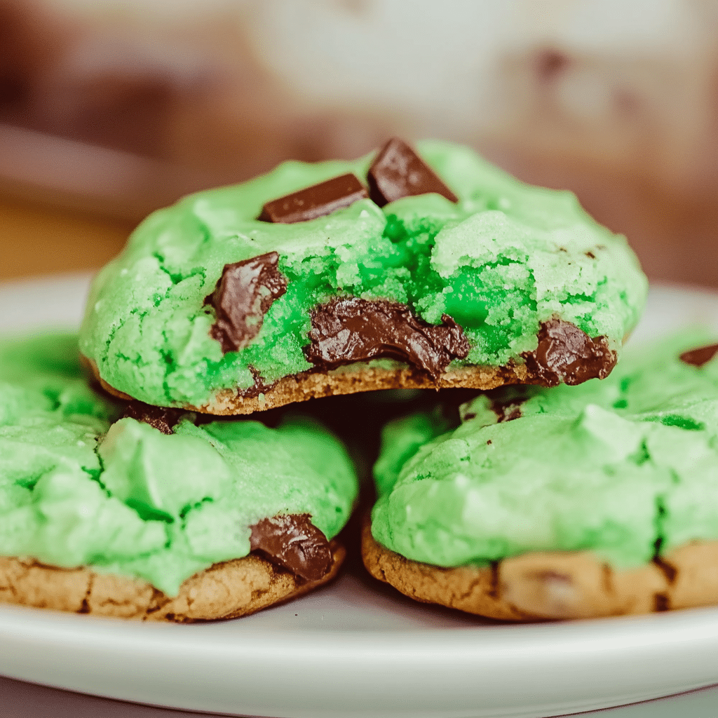 Recipe for Mint Chocolate Pudding Cookies (Soft, Minty & Irresistible!)