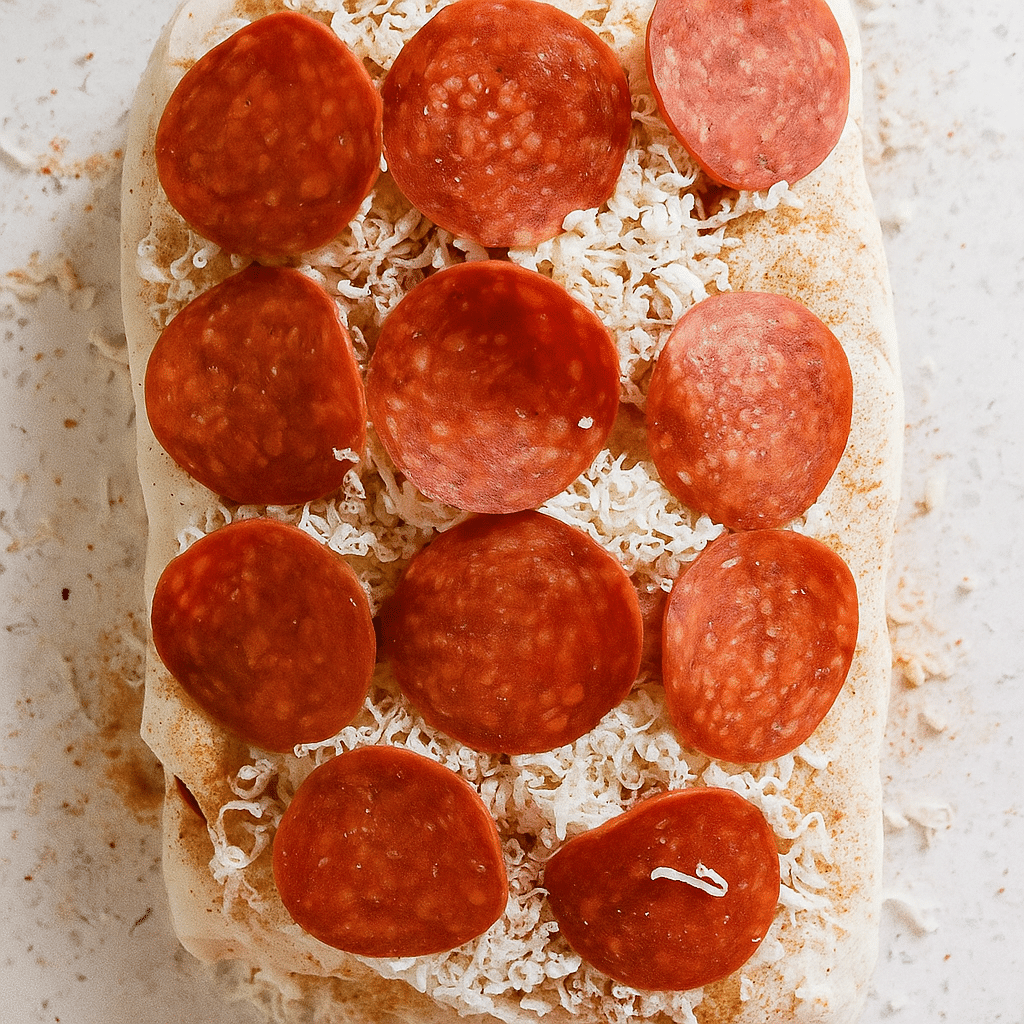 Pepperoni Pizza Sourdough Bread Recipe