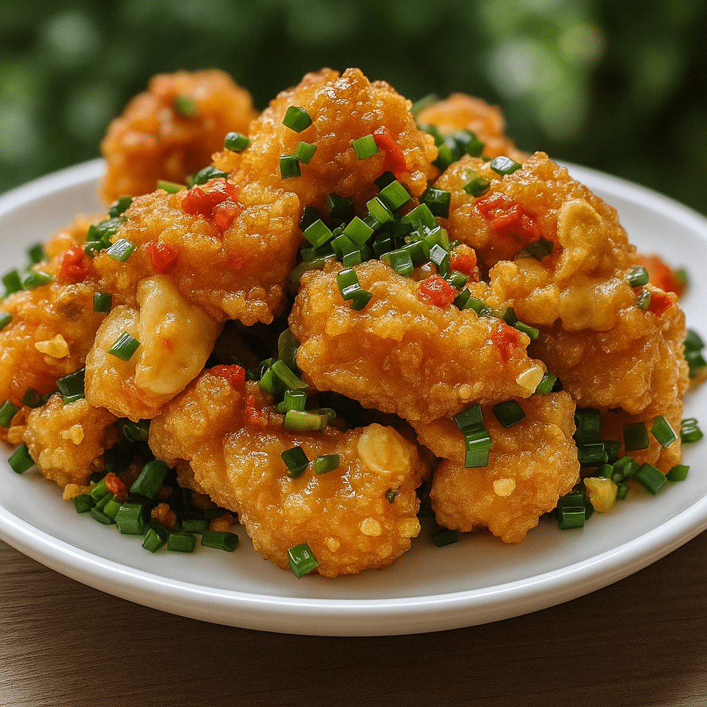 salted egg chicken