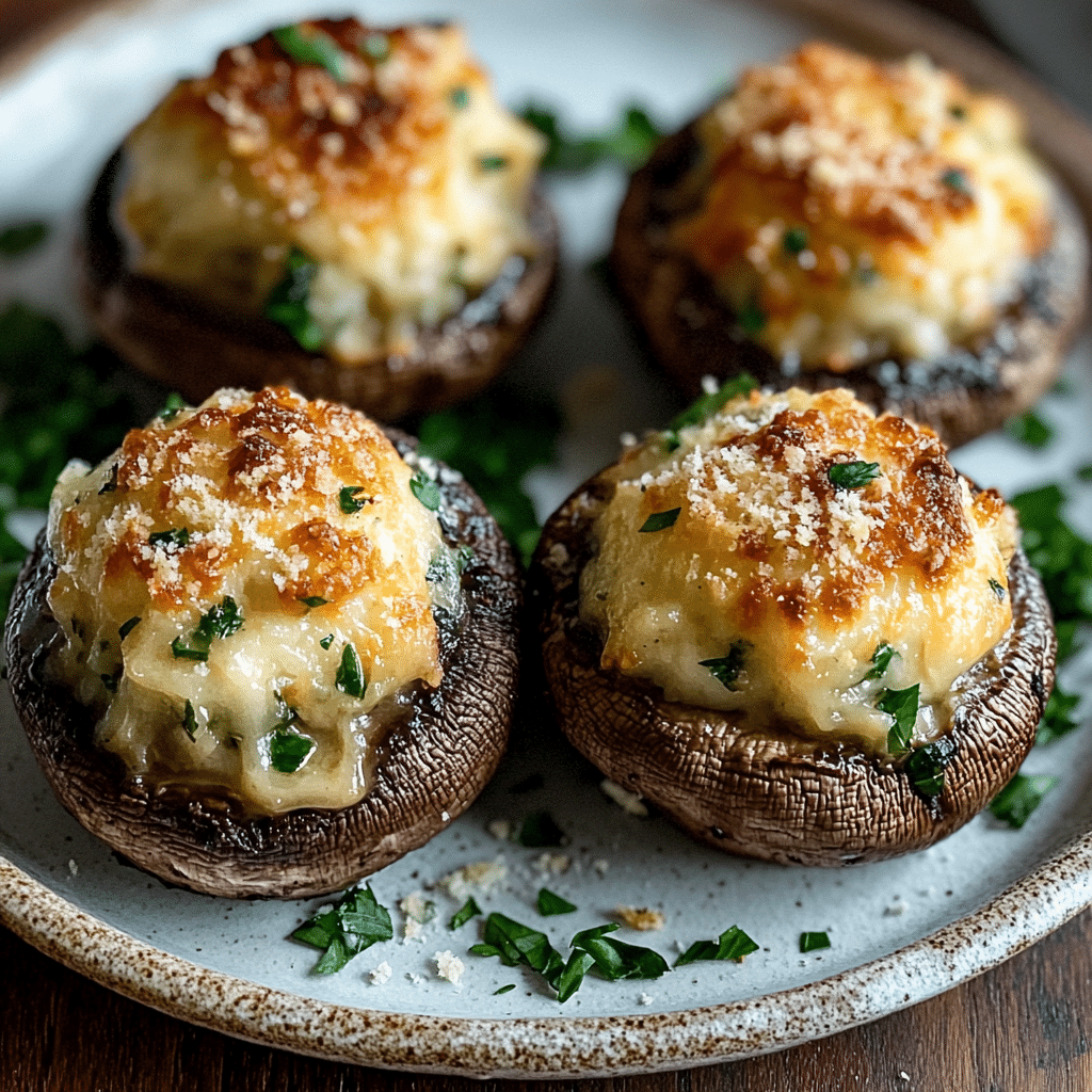 Longhorn stuffed mushroom recipe