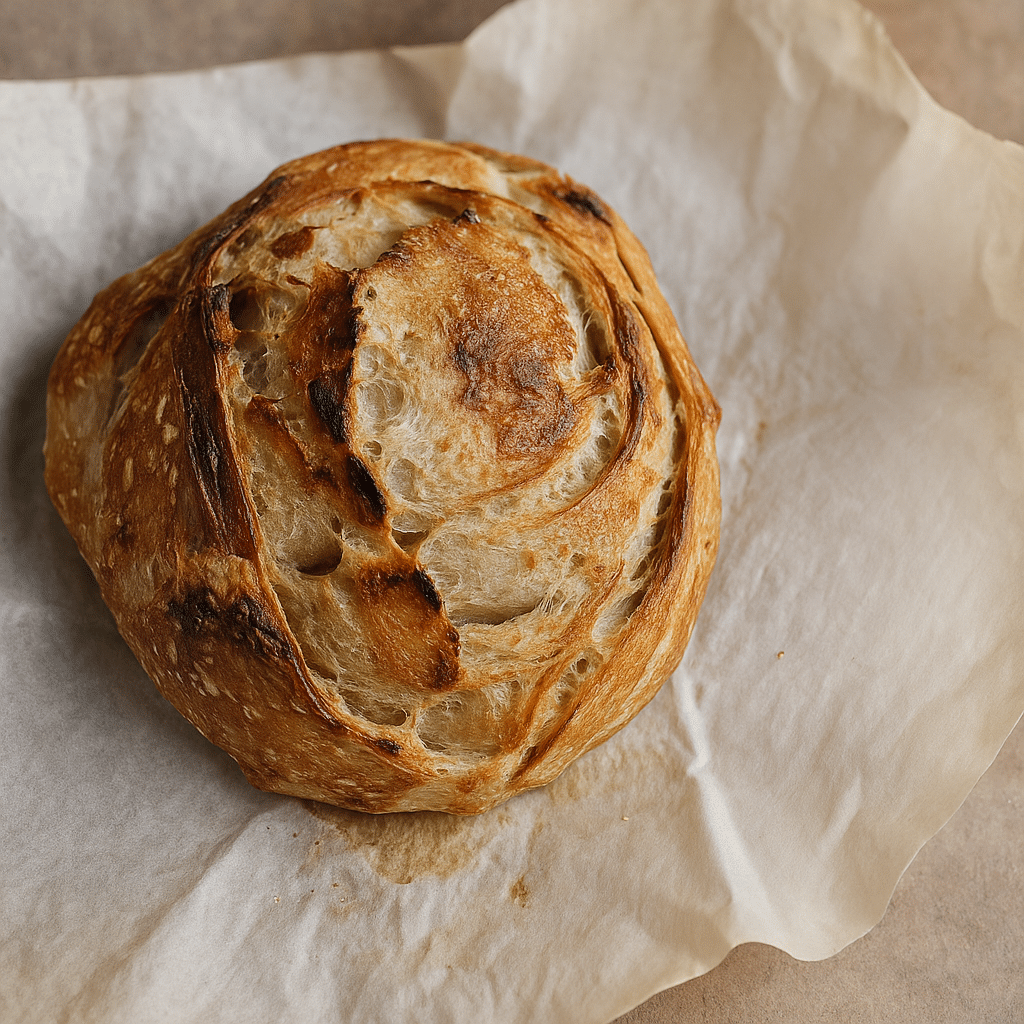 Croissant sourdough loaf recipe