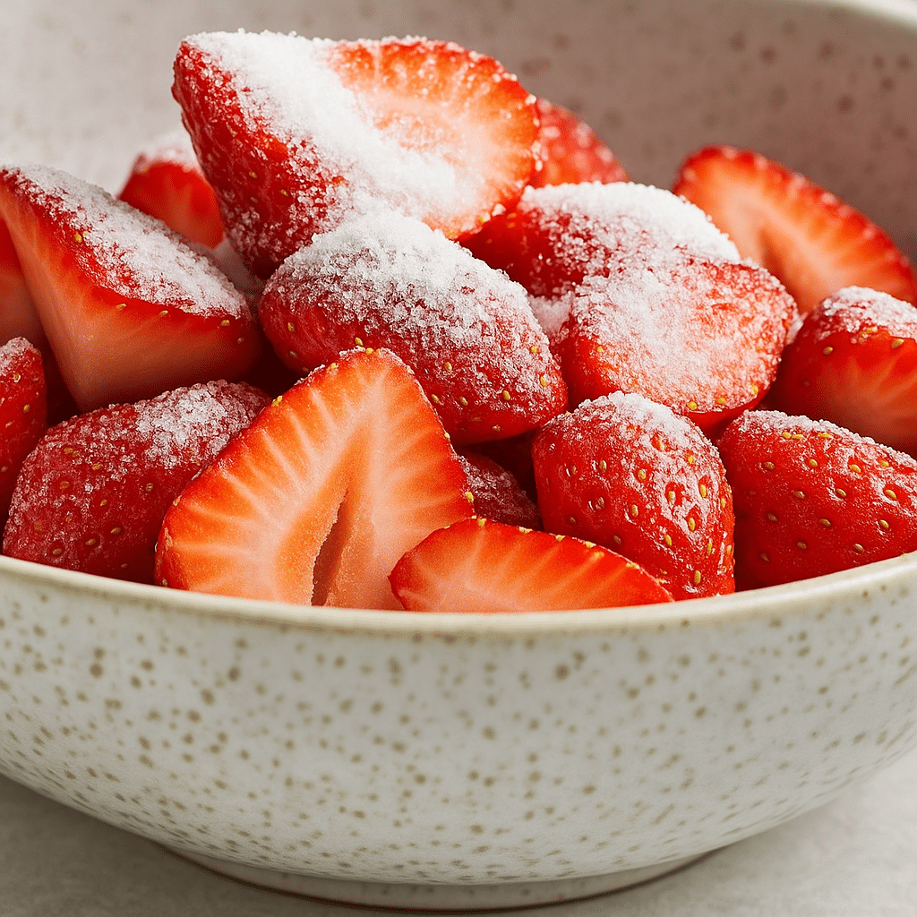Served Strawberry Shortcake Icebox Bar