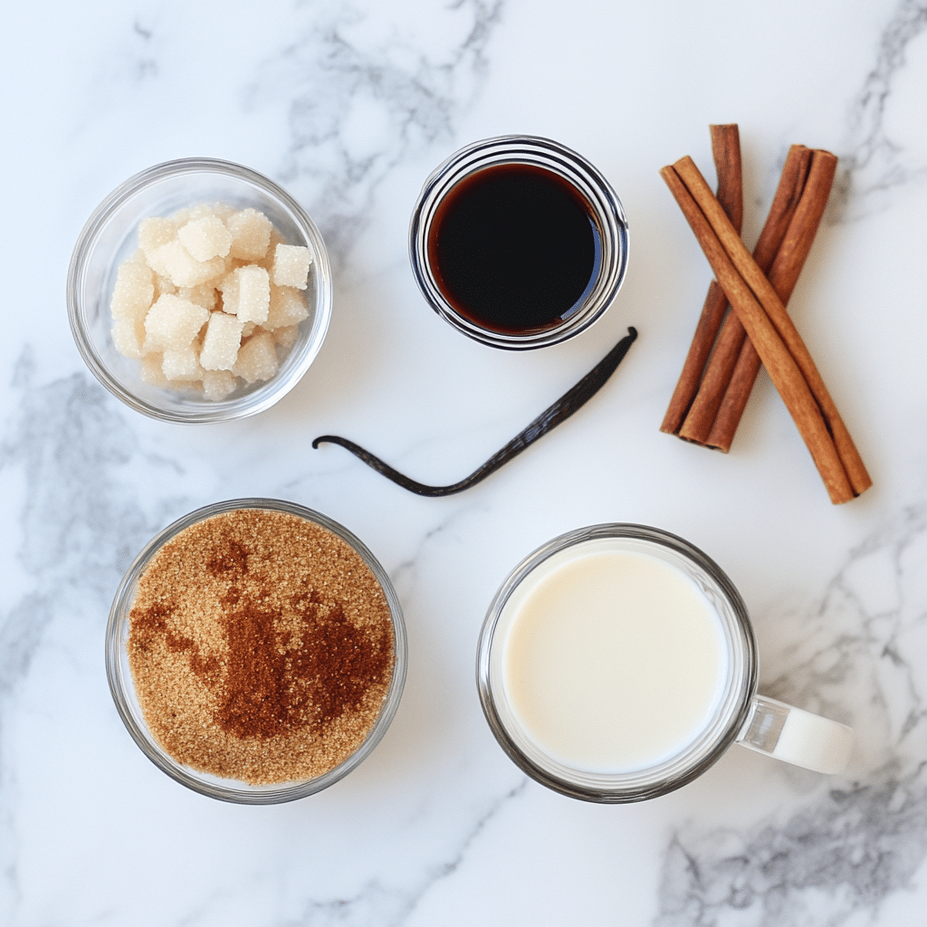 brown sugar latte ingredients