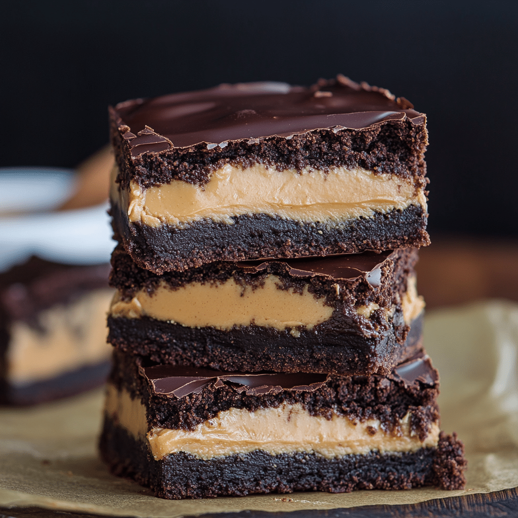 Buckeye brownie recipe layered dessert