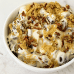 chicken salad chick grape salad recipe in bowl