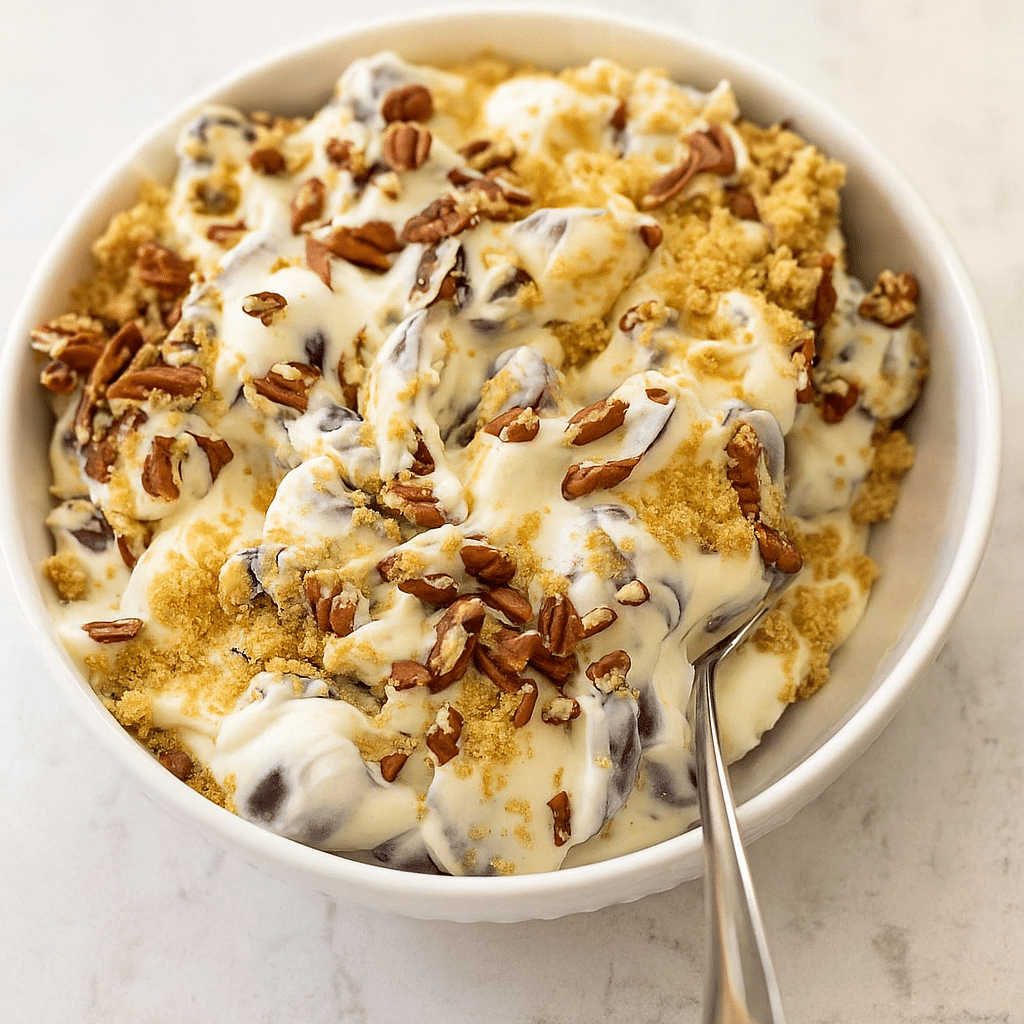 chicken salad chick grape salad recipe in bowl
