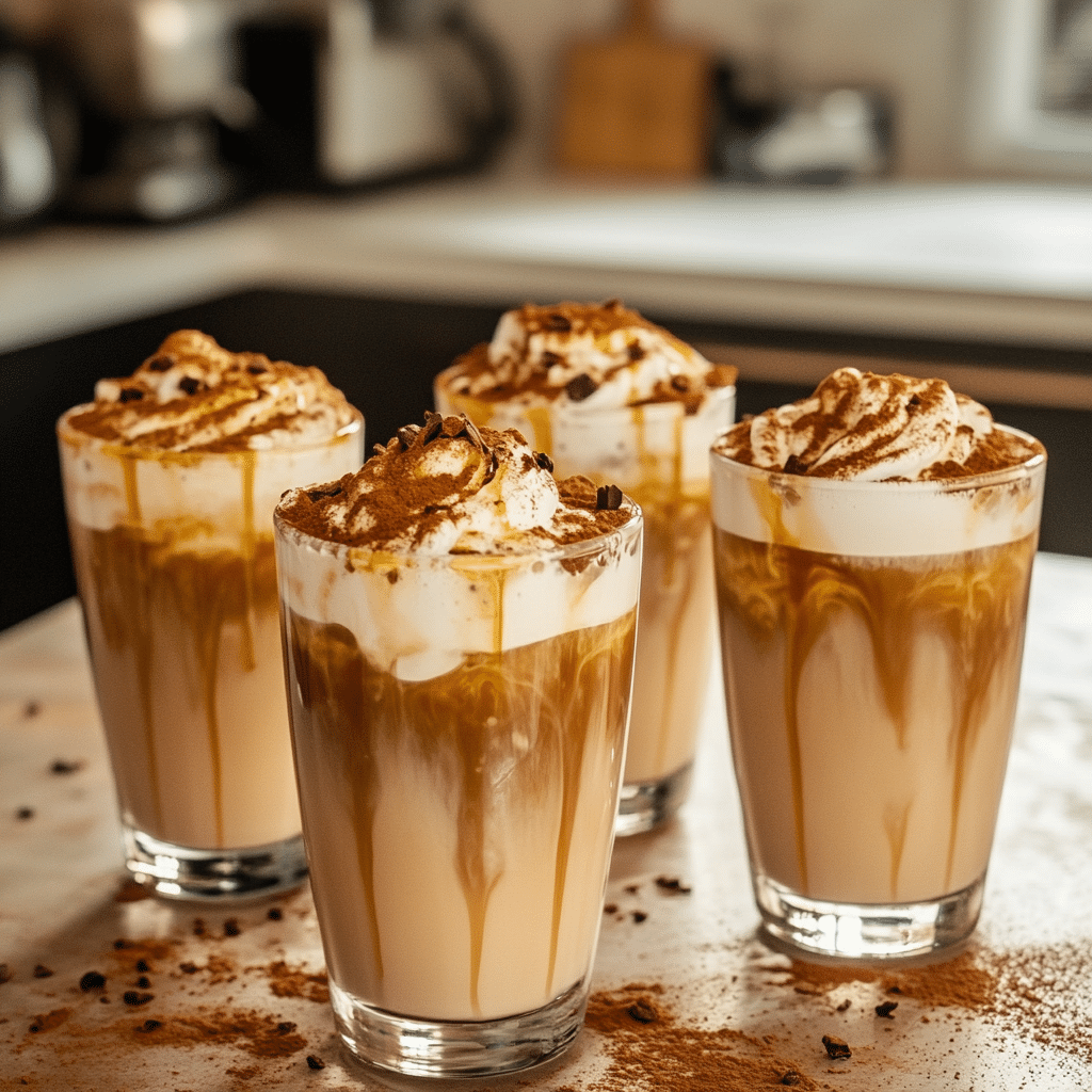 different cloud coffee variations served