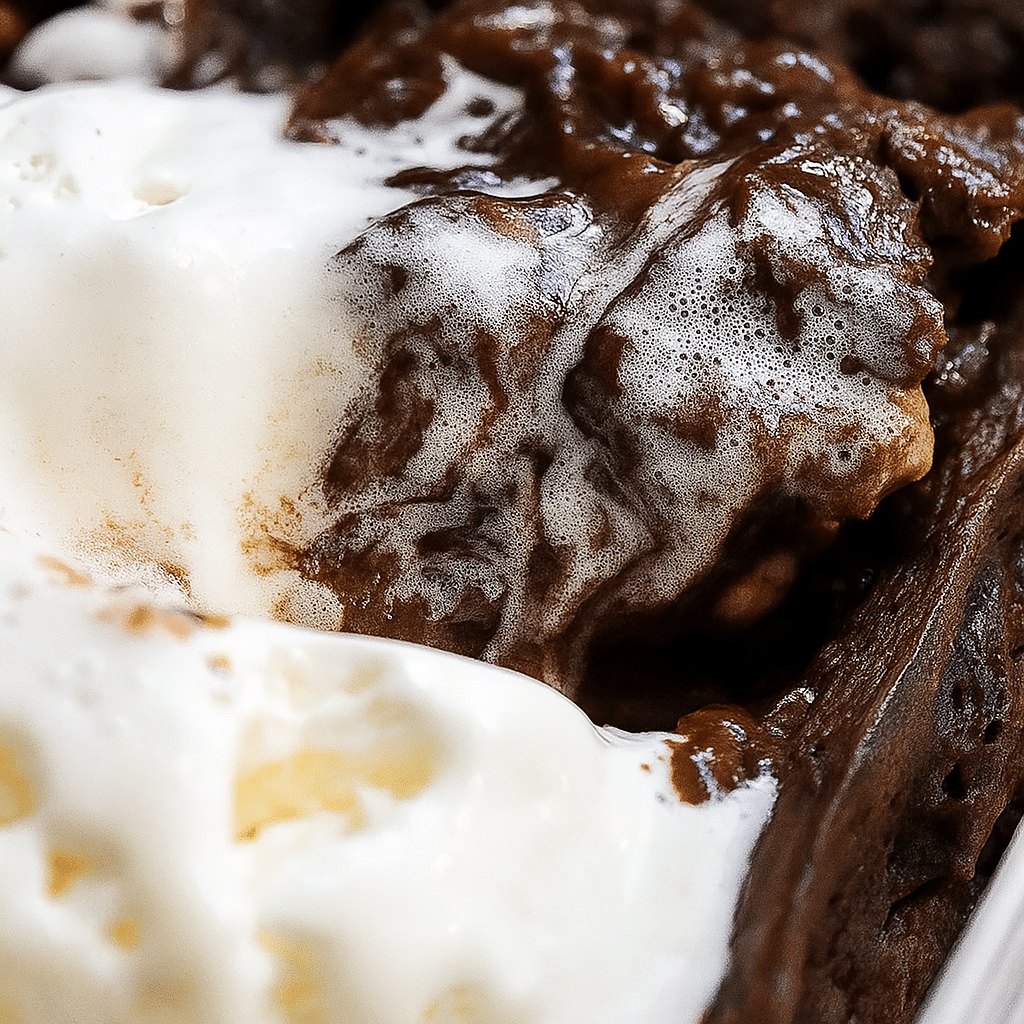 Cottage cheese lava cake batter ready