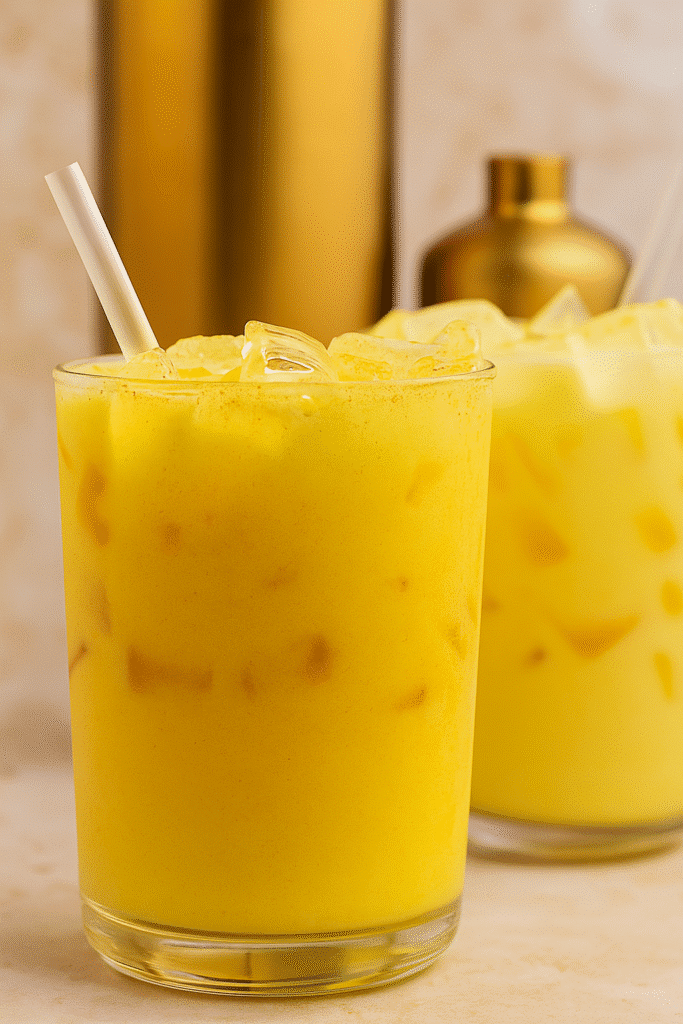 Iced Golden Milk Latte