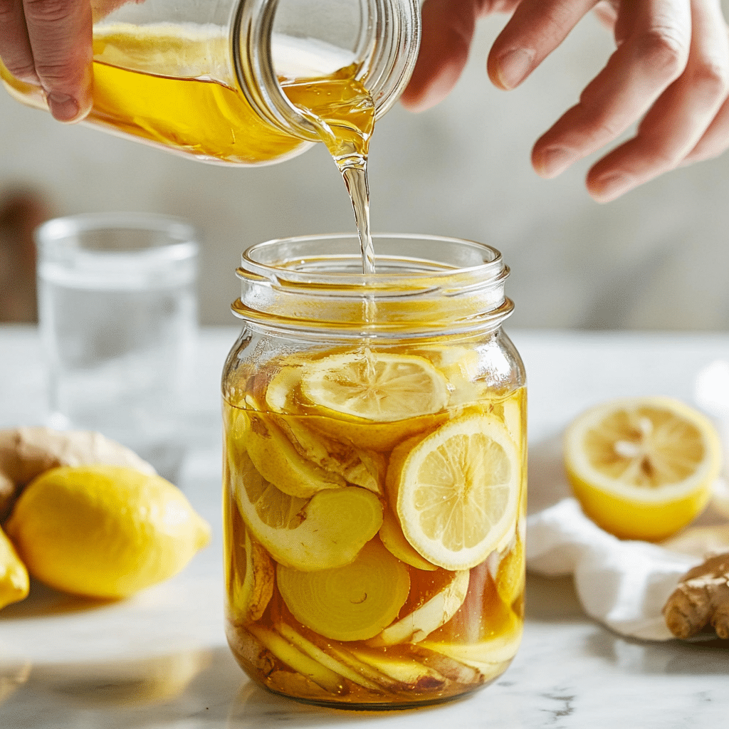 Step-by-step Lemon Ginger Ferment Recipe