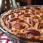 Pecan pie dump cake recipe fresh from oven