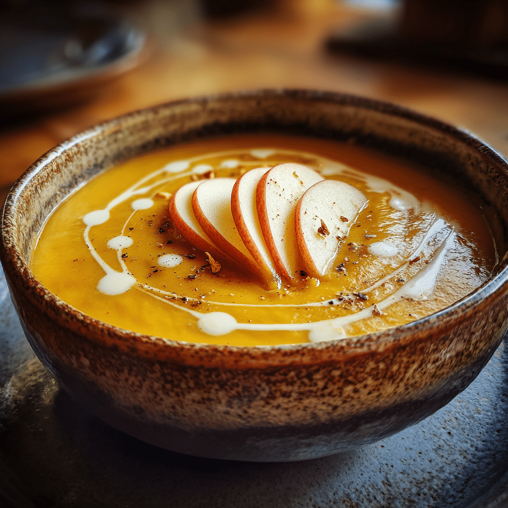 Butternut Squash Soup with Apple Recipe – A Creamy Fall Favorite