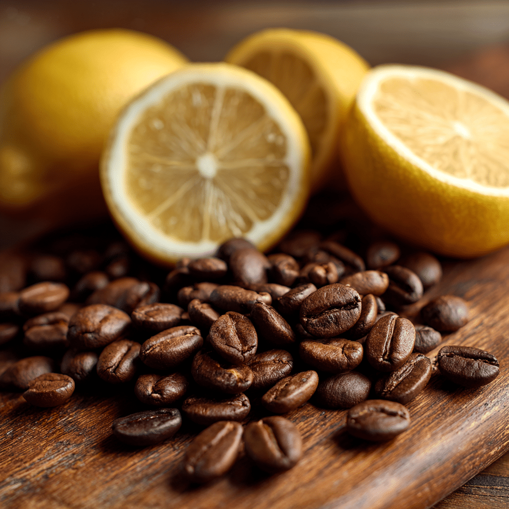 Coffee lemon metabolism booster