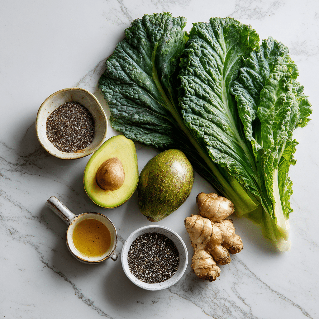 low-carb-detox-smoothie-ingredients