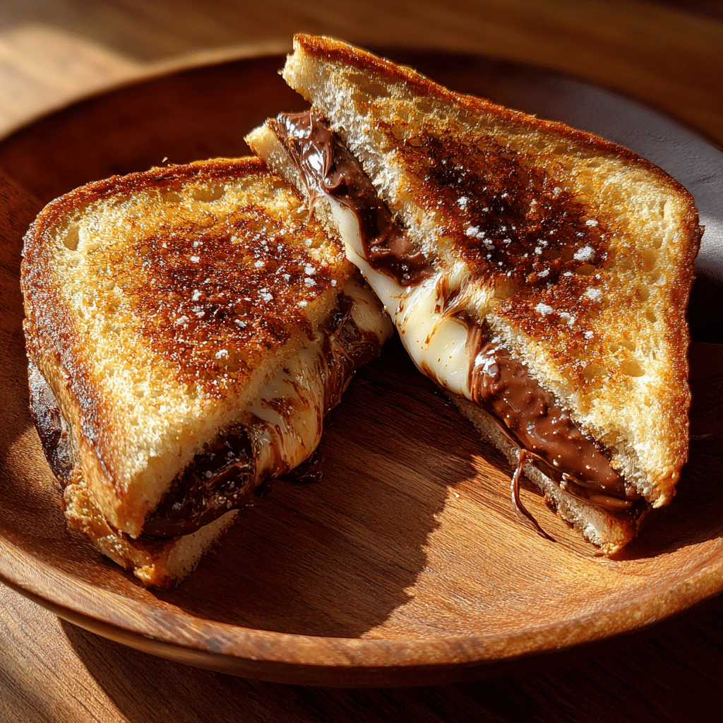Nutella Grilled Cheese Sandwich – A Sweet & Savory Twist You’ll Love