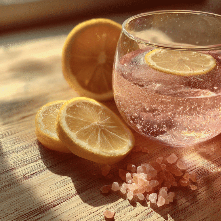 Pink Salt Trick Recipe: The Best 5-Min Morning Detox