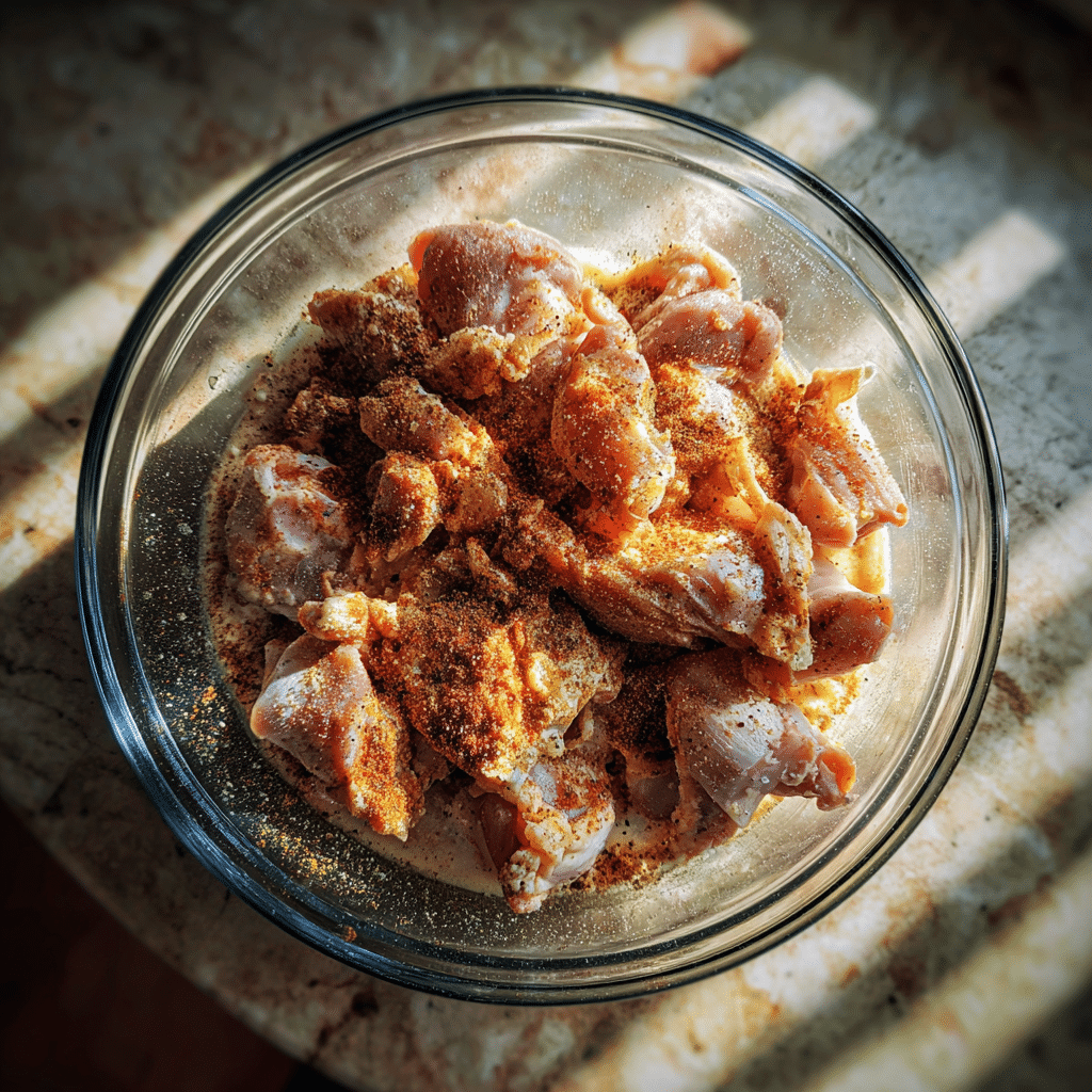 broasted chicken recipe ingredients and marinade