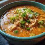 Buffalo chicken soup creamy spicy comfort meal
