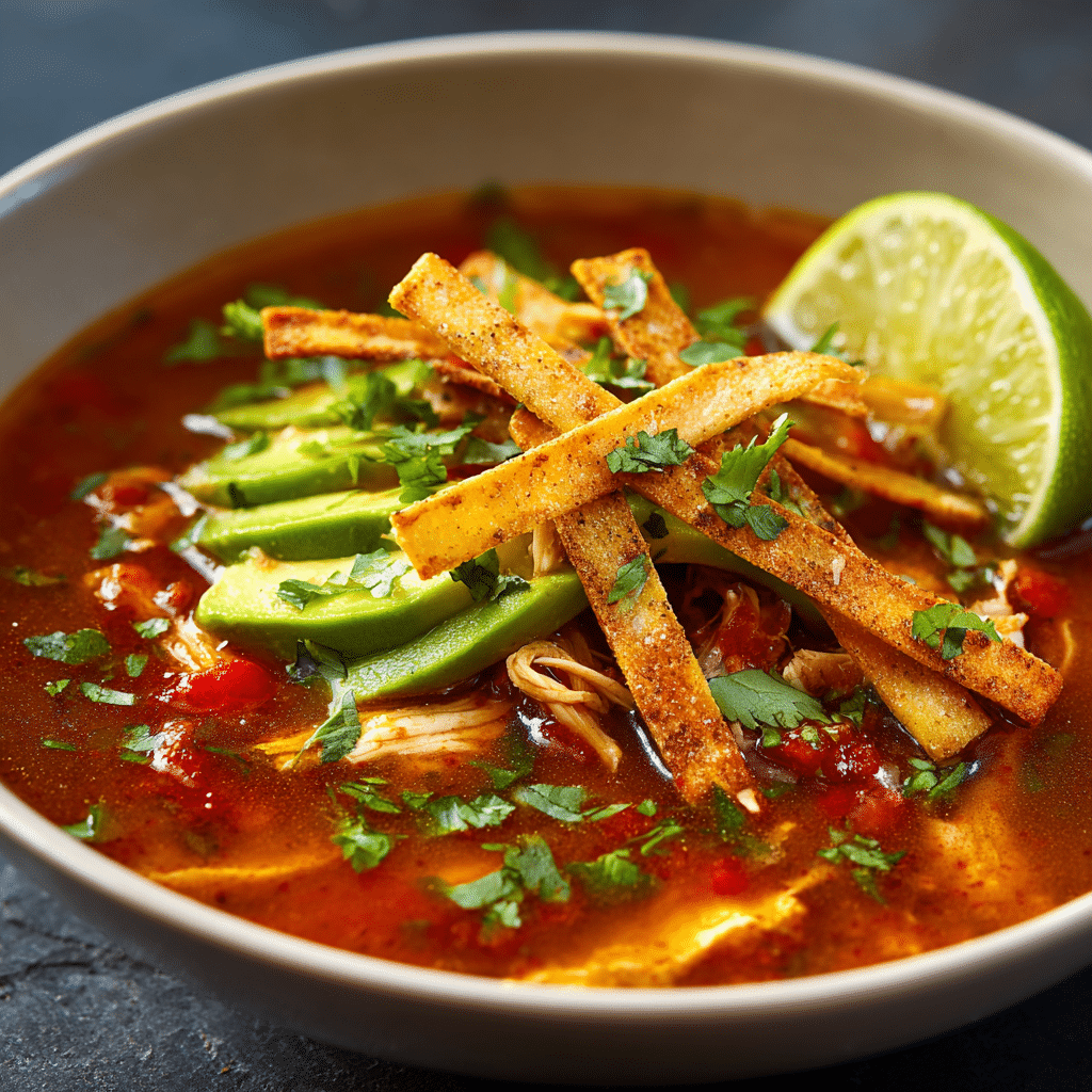 Chicken Tortilla Soup Recipe – A Flavor-Packed Mexican-Inspired Comfort Meal