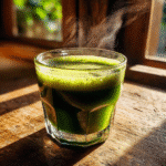 Healthy Matcha Recipe for Weight Loss in a glass cup
