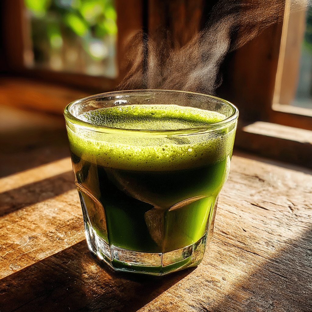 Healthy Matcha Recipe for Weight Loss in a glass cup