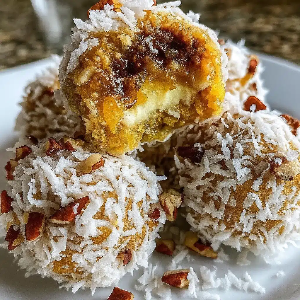 Pineapple Christmas Balls festive dessert recipe