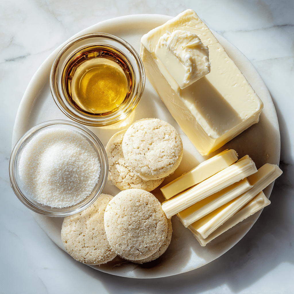 Sugar Cookie Truffles ingredients mixed in bowl
