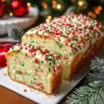 Christmas Bread with festive