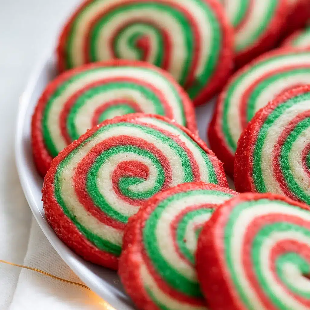Christmas Pinwheel Cookies festive swirl recipe