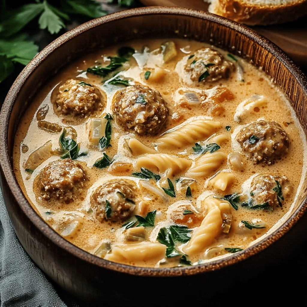 Ultimate Creamy Meatball Soup – Quick Comfort Meal