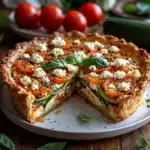 Fresh Garden Vegetable Pie