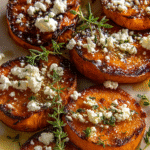 Honey & Feta Sweet Potato Rounds