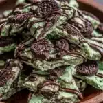 Irresistible Mint Oreo White Chocolate Bark