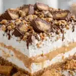 Peanut Butter Layered Delight with Creamy