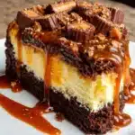 Ultimate Caramel Brownie Cheesecake Dessert