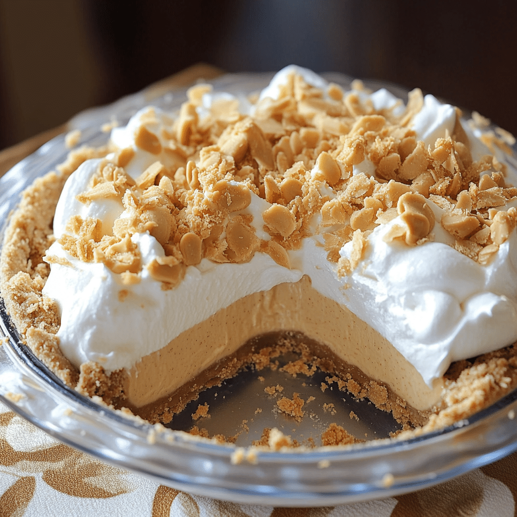 Amish Peanut Butter Cream Pie