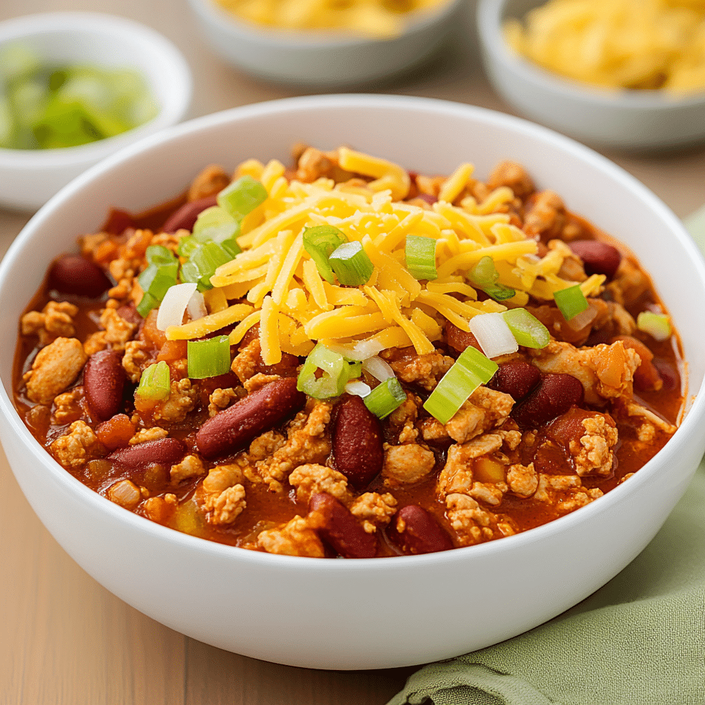 turkey slow cooker chili