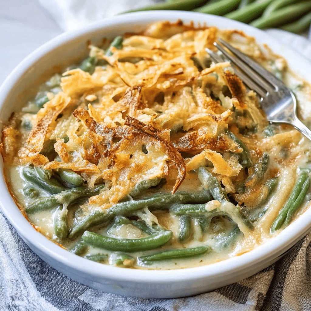 campbells green bean casserole serve