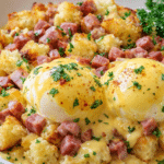 Easy Eggs Benedict Casserole