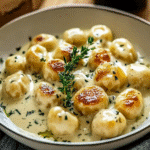 Gnocchi with Creamy Sauce