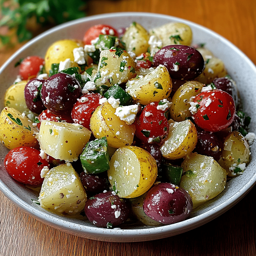 Greek Potato Salad