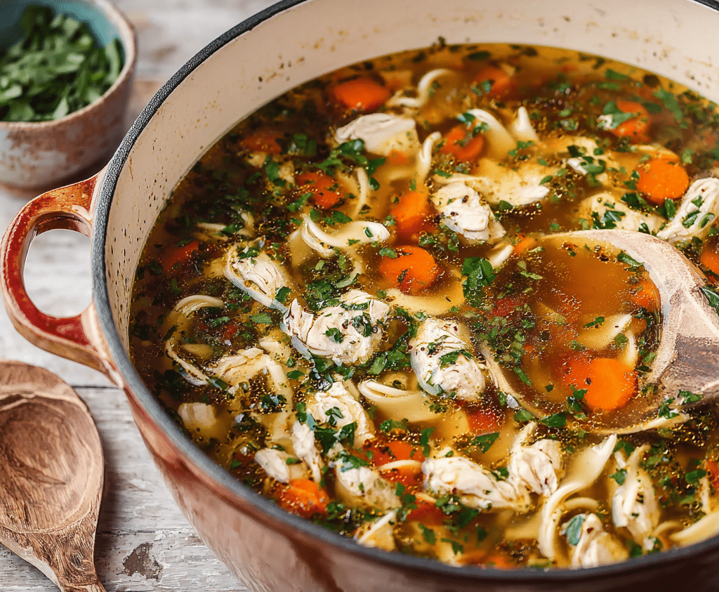 homemade-turkey-soup-recipe-leftover-turkey