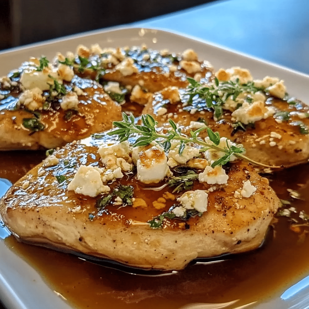 Hot Honey Infused Feta Chicken