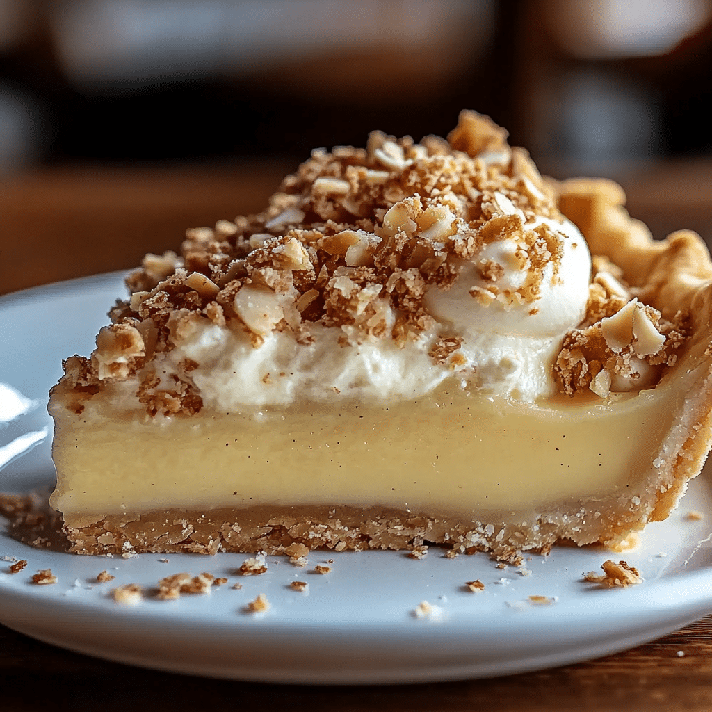 Kentucky Sawdust Pie 