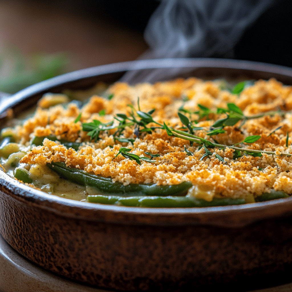 Keto Green Bean Casserole – A Creamy, Low-Carb Comfort Food Classic